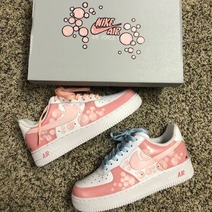 Size 7 women’s custom Air Force 1s